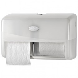 Pearl White toiletrolhouder duo wit 431002 traditioneel