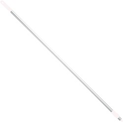 Ecolab aluminium steel 150cm x Ø25mm wit t.b.v. vloertrekker