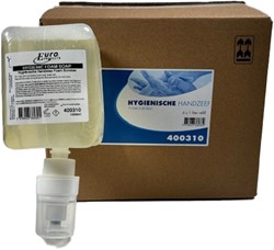 Euro Pearl antibac foam soap hygienische handzeep 400310 Doos 6x1L patroon