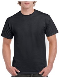 Gildan T-shirt Mt:M, black Comfort Fit, Ultra, heren