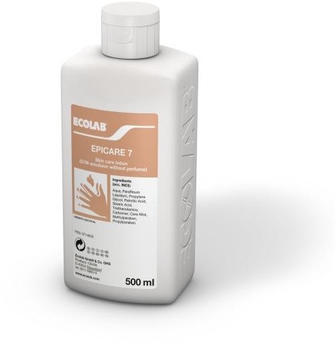 Ecolab Epicare 7 huidverzorgingslotion ongeparf Doos 12x500ml