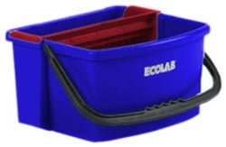 Ecolab Rasant emmer Xpress Mini, blauw/rood XEB1R 1007882