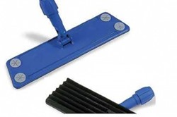 Filmop Stofwisplank 40 cm | Flexibele Rubber Lamellen