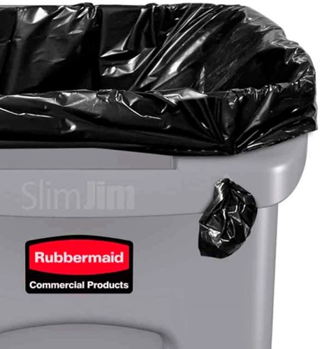 Rubbermaid Slim Jim® container 87L, beige Met luchtsleuven-3