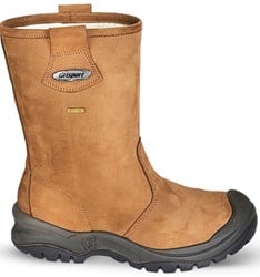Grisport V-laars 72707C S3 KN Mt:43, cognac, gevoerd Voering van imitatiewol