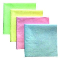 Ecolab Polifix MicroTEC microvezeldoeken 40x40cm rood Pak 10 stuks