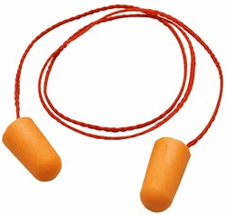 3M 1100 oordoppen met koord Oranje. Doos 100 stuks