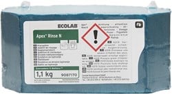 Ecolab Apex Rinse N naglansmiddel in blokvorm zacht water Ds 2x1,1kg
