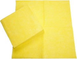 Ecolab Polifix reinigingsdoek viscose 38x40cm geel Doos 50 stuks