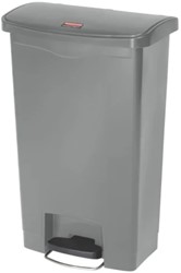 Rubbermaid Slim Jim® container 50L, grijs FrontStepOn