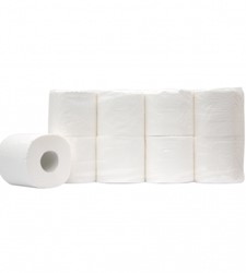 Euro toiletpapier traditioneel cellulose wit 230013 3lgs. 250vel Pak 7x8 rol