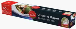 SAGA kook-/bakpapier wit Rol 38cmx50m 41g in dispenserdoos