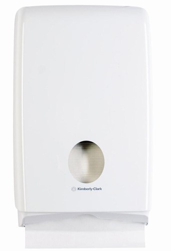 Aquarius slimfold handdoeken dispenser wit U7024