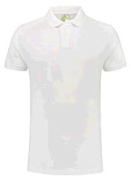L&S polo Fit Mt:XXL, white Regular Fit, Heavy Mix, heren