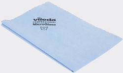 Vileda Microglass glazendoek 60x38cm BCU 127046 Pak 3 stuks