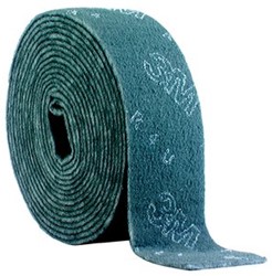 3M Scotch-Brite schuurpadrol Groen. Pak 6 stuks 3000x158mm
