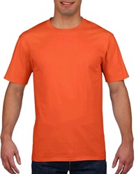 Gildan T-shirt Mt:XL, orange Regular Fit, Premium, heren