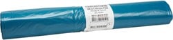 Powersterko afvalzakken LDPE 90x110cm blauw T50 Rol 20 stuks