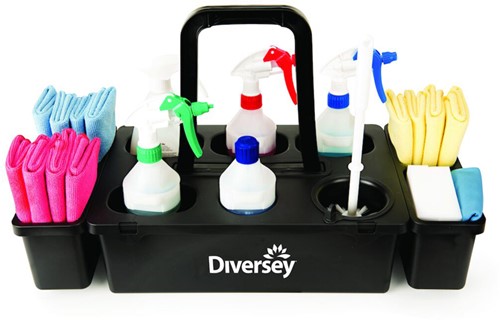 Diversey carry tray complete tbv schoonmaakmateriaal en sprayflacons-2