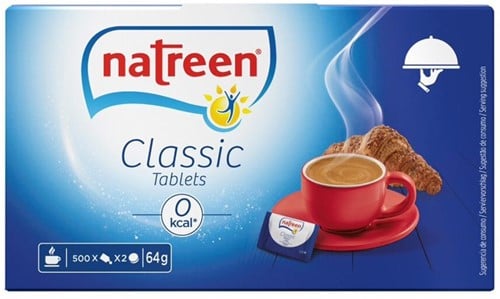 Natrena zoetjes Doos 500 sachets per 2 stuks