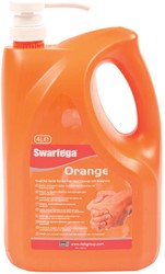Swarfega Orange handreiniger oplosmiddelvrij Doos 4x4L met pomp