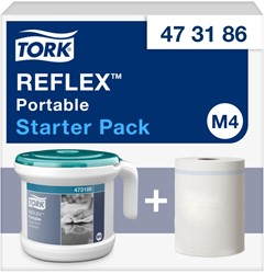 Tork Reflex dispenser systeem M4 Performance turqoise 473186