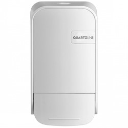 Quartz White foam/toiletseat + dispenser 400ml wit 441601