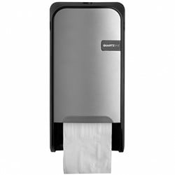 Quartz Silver toiletrolhouder doprol mat zilver 441091