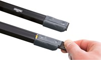 Unger ErgoTec Ninja rail & rubber 92cm AC920 alumimium met soft rubber-2
