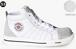 Redbrick V-schoen Mont blanc Mt:46, wit, hoog model, S3