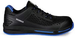 Redbrick V-schoen Star S1P Mt:40, zw/blw, laag model Motion