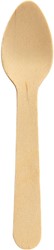 Duni koffielepel hout 110mm Biopak natural 187670 Max 100°C Doos 10x100 stuks