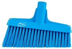 Vikan hygiene portaalveger 260mm blauw medium 31053 schuine vezel