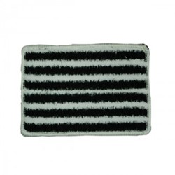 Excentr pad hard microfiber wit - zwart tbv Excentr 30-20 & HandHero