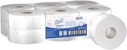 Scott toiletpapier Jumbo geperforeerd wit 8615 2lgs. 200m Pak 12 rol