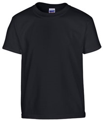 Gildan T-shirt Korte mouwen Mt: L black Kids Comfort Fit Heavy