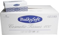 BulkySoft Facial Tissues Wit 2-Laags 21x21cm | 4000 Stuks