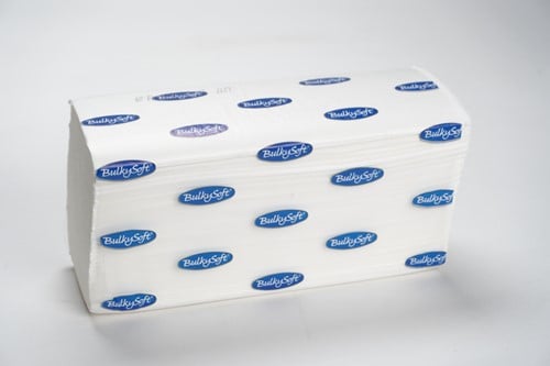 BulkySoft M-vouw handdoek Membrane Plus 82314 3lgs. 32x21cm Easybag 12x120st-3