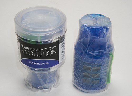 V-air Solid Evolution Luchtverfrisser Marine Musk Navulling Doos 6 stuks-2
