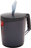 WypAll Reach dispenser met zichtvenster zwart  6221 met opzetstuk centerfeed