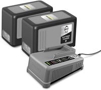 Karcher starterkit 36/75 2 accu's & 1 lader 36V -7.5Ah
