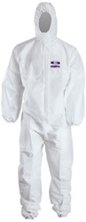 Chemdefend 250W coverall type 5&6AST wit