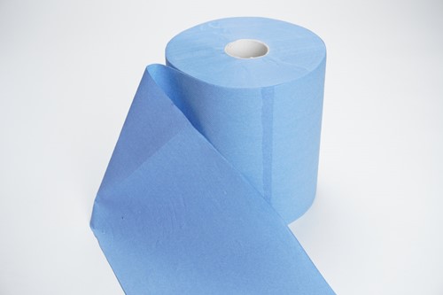 BulkySoft handdoekrol Midi Premium Pure Cell. blauw 96680 2lgs. 150m x20cm Pak 6 rol-3