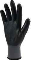PsP Allround nitril handschoenen grijs/zwart 10-510-2