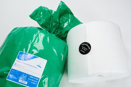 Clean and Clever PRO 31-320 stofwisdoek wit forshaga droog vel 62x20cm Zak 5 rol á 100vel-3