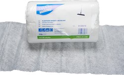 Clean and Clever PRO 31-330 kleefdoek wit viscose 60x20cm tbv stofwis. rol 50 vel 40g/m2