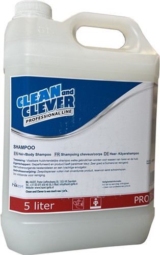 Clean and Clever PRO31-147 Hair & Body shampoo lelie geparfumeerd Doos 3x5L