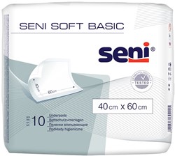 Seni Soft Basic 40X60 A10 onderleggers Pak 10 stuks