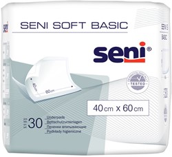 Seni Soft Basic 40X60 A30 onderleggers Pak 30 stuks