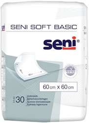 Seni Soft Basic 60X60 A30 onderleggers Pak 30 stuks